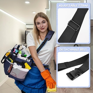 Foto 5 | Foto 5 | Bolsa De Limpieza Ytonet Portátil Con Separadores Color Azul 15 X 20 X 25 Cm - Venta Internacional.