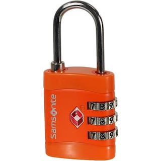 Foto 1 | Foto 1 | Candado Samsonite Combilock 3 Dial Tsa Global Anaranjado
