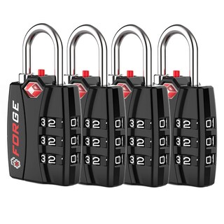 Foto 1 | Foto 1 | Indicador De Alerta Abierto Lock Forge Con Combinación De Equipaje De La Tsa, Paquete De 4 Unidades - Venta Internacional.