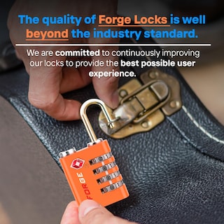 Foto 6 | Foto 6 | Luggage Lock Forge De Acero Inoxidable De Doble Apertura Aprobado Por La Tsa - Venta Internacional.