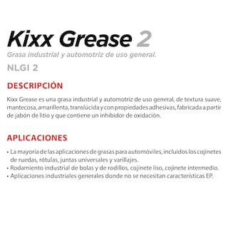 Foto 2 | Foto 2 | Grasa De Litio Kixx Grease 3, 0.5k