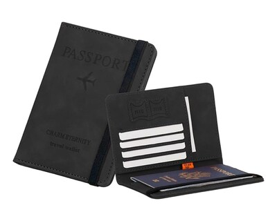 Foto 1 | Foto 1 | Porta Pasaporte Bluelander color Negro