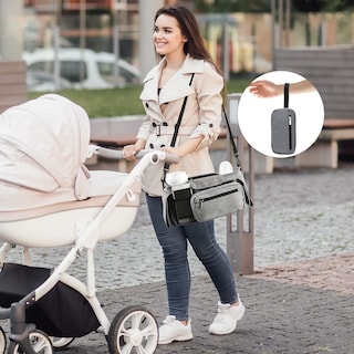 Foto 6 | Foto 6 | Organizador Universal Para Cochecitos Momcozy Con Portavasos Aislante - Venta Internacional.