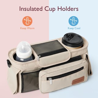 Foto 6 | Foto 6 | Organizador Universal Para Cochecitos Momcozy Con Portavasos Aislante - Venta Internacional.