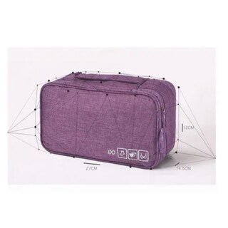 Foto 3 | Foto 3 | Bolsa De Almacenamiento De Ropa Interior Multifuncional Eo Safe Imports Esi-19727 Purpura