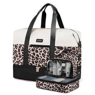 Foto 1 | Foto 1 | Bolsa De Viaje Lovevook Weekender Con 2 Cubos De Embalaje Para Mujer - Venta Internacional.