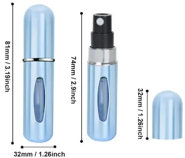 Foto 3 | Foto 3 | Xtellar Set De 10 Atomizadores De Perfume Recargables Mini  Prácticos Y Elegantes Para Viajes
