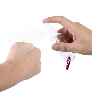 Foto 5 | Foto 5 | Juego De Botellas En Aerosol Con Forma De Llavero 30 Ml Desinfectante Para Manos De Viaje X5 - Venta Internacional.