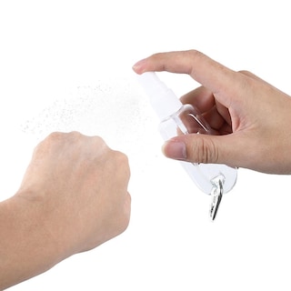Foto 5 | Foto 5 | Juego De Botellas En Aerosol Con Forma De Llavero 30 Ml Desinfectante Para Manos De Viaje X5 - Venta Internacional.