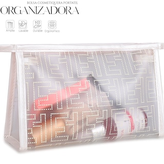 Foto 2 | Foto 2 | Bolsa Cosméticos Organizador De Viaje Portátil Impermeable Crema