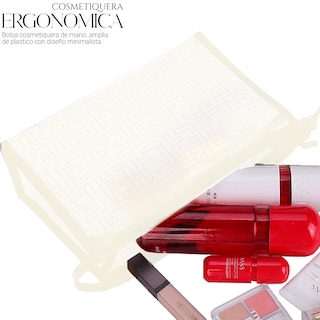 Foto 5 | Foto 5 | Bolsa Cosméticos Organizador De Viaje Portátil Impermeable Crema