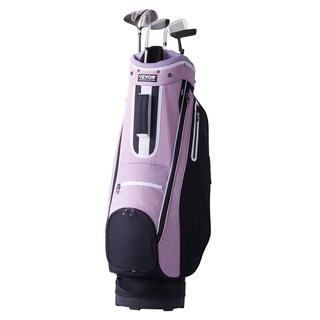 Foto 1 | Foto 1 | Bolsa Para Carrito De Golf Vevor Con Organizador De 14 Posiciones En La Parte Superior, Negro Y Morado - Venta Internacional.