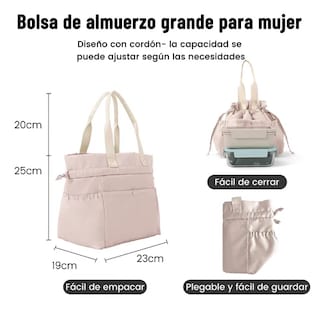 Foto 2 | Foto 2 | Bolsa Xtellar De Almuerzo Mujer 10l De Gran Capacidad Para Niños