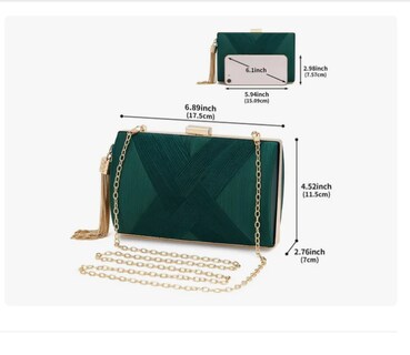 Foto 2 | Foto 2 | Bolsas Xtellar Dama Bandolera Cosmetiquera Banquete Borla De Moda