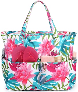 Foto 1 | Foto 1 | Bolsa De Playa Ledaou Impermeable Y Resistente A La Arena Para Mujer Lotus - Venta Internacional.