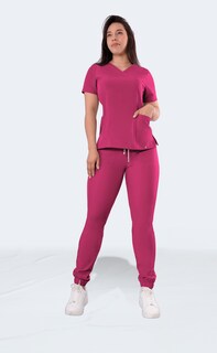 Foto 6 | Foto 6 | Uniforme Médico Quirúrgico Dama Antifluido Fiusha Sea Brazil
