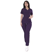 Conjunto Quirúrgico Morado para Mujer
