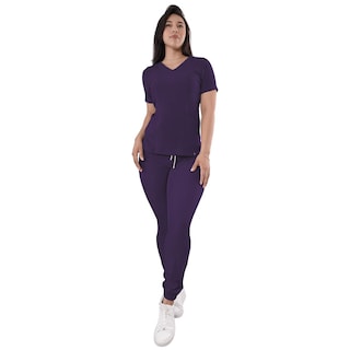 Foto 1 | Foto 1 | Uniforme Médico Quirúrgico Sea Brazil Antifluido Morado para Dama