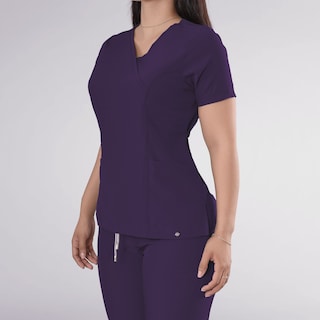 Foto 2 | Foto 2 | Uniforme Médico Quirúrgico Sea Brazil Antifluido Morado para Dama