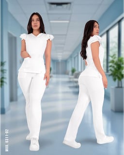 Foto 4 | Foto 4 | Uniforme Médico Quirúrgico Dama Antifluido Sea Brazil