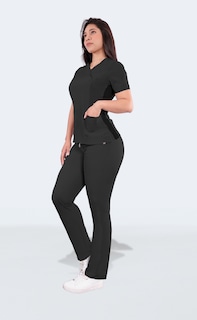 Foto 4 | Foto 4 | Uniforme Quirúrgico Sea Brazil Negro para Mujer