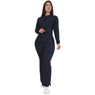 Foto 1 | Foto 1 | Pijama Quirúrgica Dama Conjunto Antifluido Azul Marino Manga Larga Mujer Sea Brazil