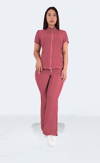 Foto 2 | Foto 2 | Conjunto Uniforme Pijama Quirúrgico Antifluidos Rosa Para Mujer Sea Brazil