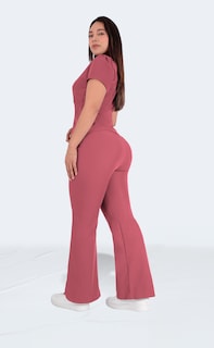 Foto 4 | Foto 4 | Conjunto Uniforme Pijama Quirúrgico Antifluidos Rosa Para Mujer Sea Brazil