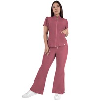 Conjunto  Uniforme  Pijama Quirúrgico Antifluidos Rosa Para Mujer Sea Brazil