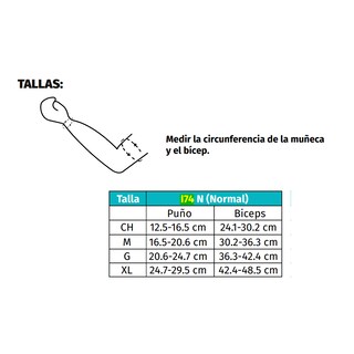 Foto 2 | Foto 2 | Manga Normal Elástica de Compresión Tynor I74n color Beige Linfedema