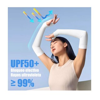 Foto 2 | Foto 2 | Mangas Protectoras Uv Para Brazos - 10 Pares Eo Safe Imports Esi-17499 Negro