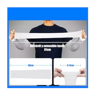 Foto 3 | Foto 3 | Mangas Protectoras Uv Para Brazos - 10 Pares Eo Safe Imports Esi-17499 Negro