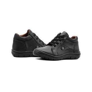Foto 3 | Foto 3 | Bota Escolar Dogi Para Niño 100% Piel Color Santana Negro Negro