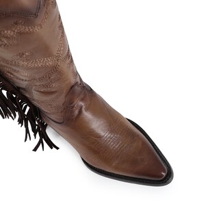 Foto 2 | Foto 2 | Botas Vaqueras Ladies el Malcreado de Piel para Mujer