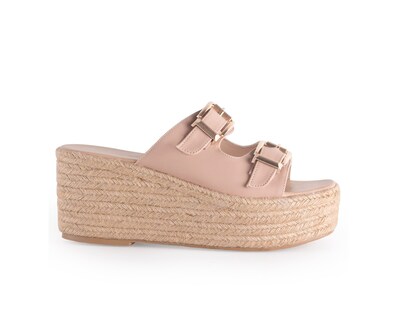 Foto 2 | Foto 2 | Alpargata Color Rosa Hebillas Material Sintético