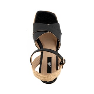 Foto 2 | Foto 2 | Plataforma Alpargata Yute Casual Para Mujer Walki Abril Negro