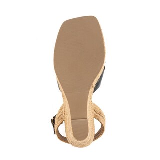 Foto 5 | Foto 5 | Plataforma Alpargata Yute Casual Para Mujer Walki Abril Negro