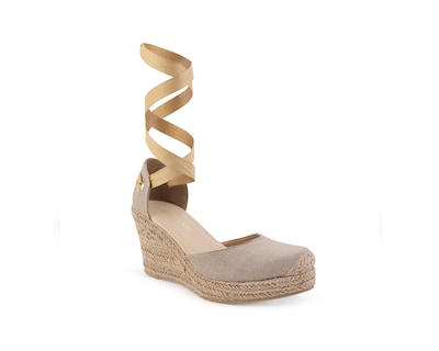 Foto 1 | Foto 1 | Alpargata Color Beige Cordones Material Sintético