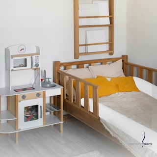 Foto 7 | Foto 7 | Dos Barandales De Cama Para Niños Para Evitar Caídas 132 X 19.5 X 12 Cm