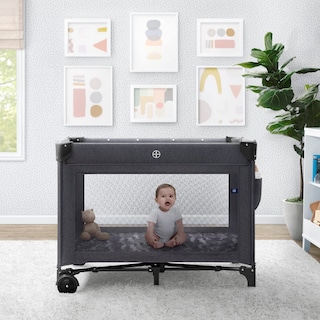 Foto 2 | Foto 2 | Camuflaje Negro Baby Gap Deluxe De Play Yard Delta Para Niños - Venta Internacional.