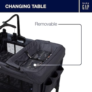 Foto 4 | Foto 4 | Camuflaje Negro Baby Gap Deluxe De Play Yard Delta Para Niños - Venta Internacional.