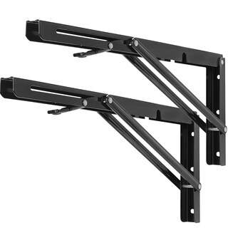 Foto 1 | Foto 1 | Set Soporte Ménsula Plegable Eo Safe Imports ESI-8584 Negro 2 Piezas