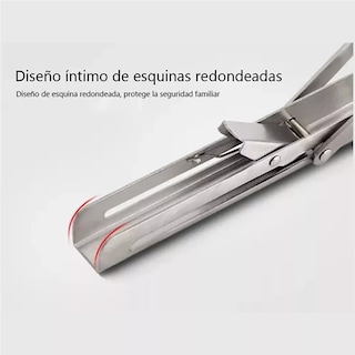 Foto 2 | Foto 2 | Soporte Ménsula Brazo P Repisa Abatible Plegable 4pcs Eo Safe Imports Esi-15099 Plata