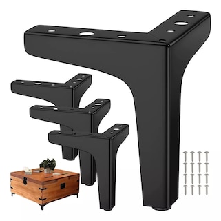 Foto 2 | Foto 2 | Patas de Muebles Elevadores 4 Piezas 10 cm Negro