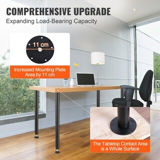 Foto 4 | Foto 4 | Juego De 4 Patas De Escritorio Ajustables Vevor De 71 Cm De Acero Reforzado - Venta Internacional.