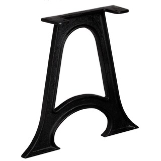 Foto 2 | Foto 2 | Patas De Mesa De Café Vidaxl Con Marco En A Hierro Fundido Negras (2 Unidades) - Venta Internacional.