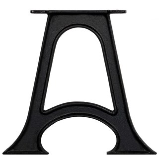 Foto 5 | Foto 5 | Patas De Mesa De Café Vidaxl Con Marco En A Hierro Fundido Negras (2 Unidades) - Venta Internacional.