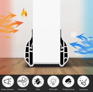 Foto 2 | Foto 2 | Kit Xtellar Protector De Puerta Premium Anti-polvo Y Anti-insectos De Doble Pieza