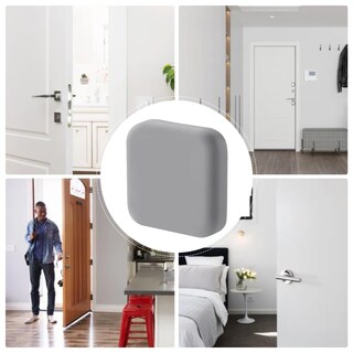 Foto 3 | Foto 3 | Protectores de Pared para Puertas y Parachoques Adhesivo de Silicona Gris - Venta Internacional
