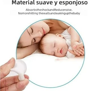 Foto 3 | Foto 3 | Absorbentes Premium Xtellar Para Puertas De Silicona Pack De 10 Protectores De Pared Silenciosos Y Duraderos